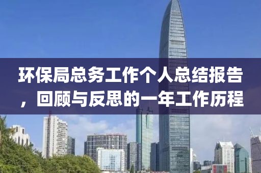 环保局总务工作个人总结报告，回顾与反思的一年工作历程