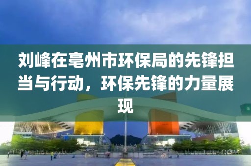 刘峰在亳州市环保局的先锋担当与行动，环保先锋的力量展现