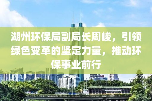 湖州环保局副局长周峻，引领绿色变革的坚定力量，推动环保事业前行