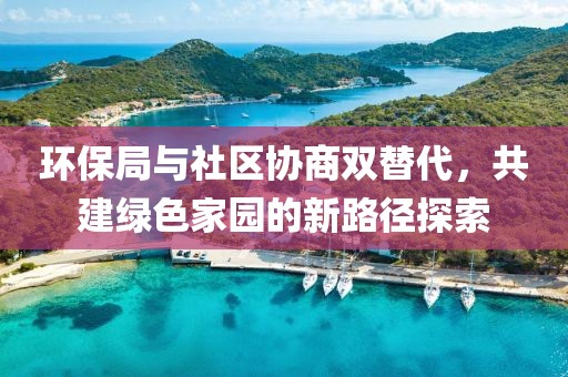 环保局与社区协商双替代，共建绿色家园的新路径探索