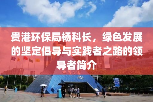 贵港环保局杨科长，绿色发展的坚定倡导与实践者之路的领导者简介