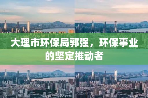 大理市环保局郭强，环保事业的坚定推动者