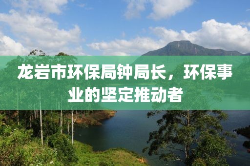 龙岩市环保局钟局长，环保事业的坚定推动者