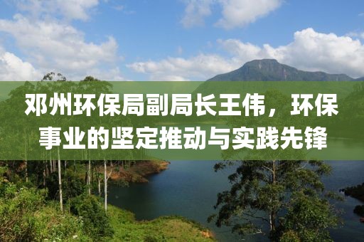 邓州环保局副局长王伟，环保事业的坚定推动与实践先锋