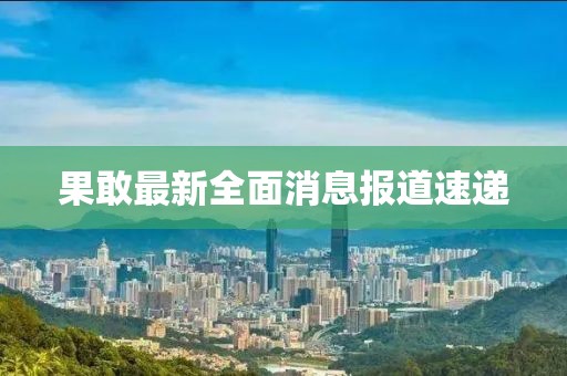 果敢最新全面消息报道速递