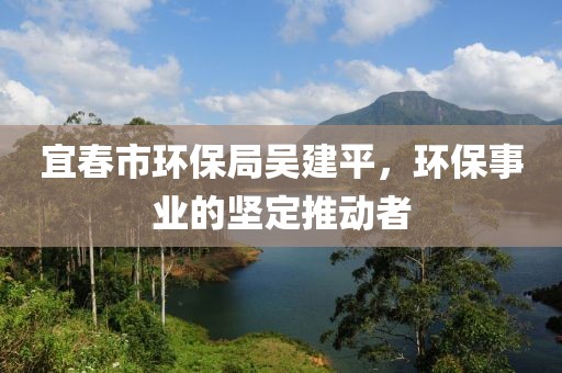 宜春市环保局吴建平，环保事业的坚定推动者