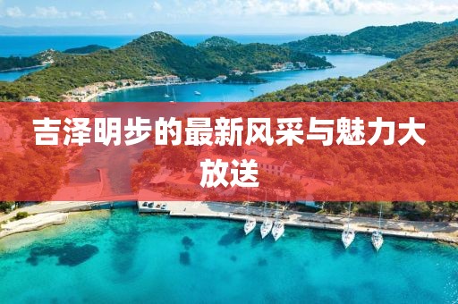 吉泽明步的最新风采与魅力大放送