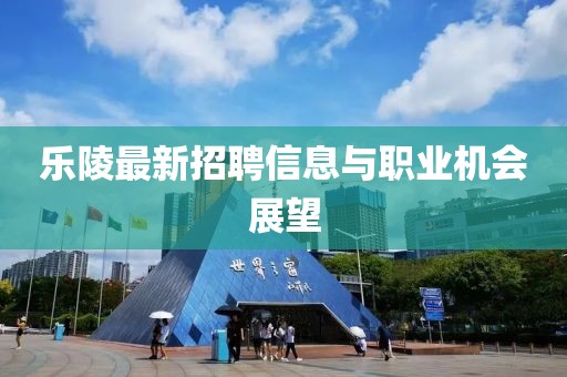 乐陵最新招聘信息与职业机会展望