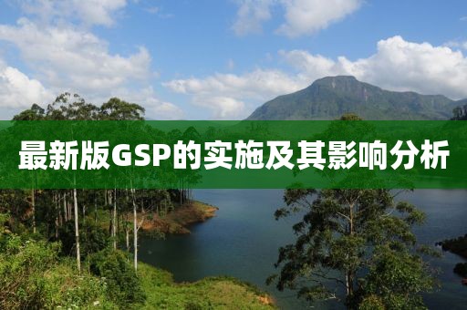 最新版GSP的实施及其影响分析