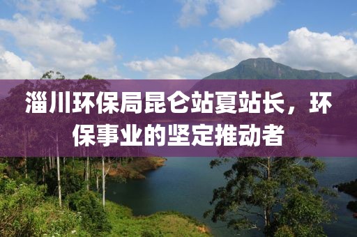 淄川环保局昆仑站夏站长，环保事业的坚定推动者