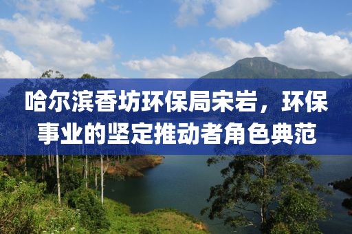 哈尔滨香坊环保局宋岩，环保事业的坚定推动者角色典范