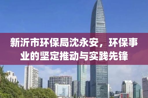 新沂市环保局沈永安，环保事业的坚定推动与实践先锋