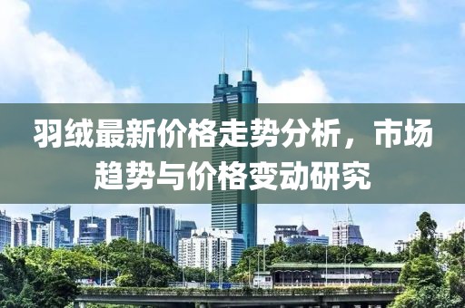 羽绒最新价格走势分析，市场趋势与价格变动研究