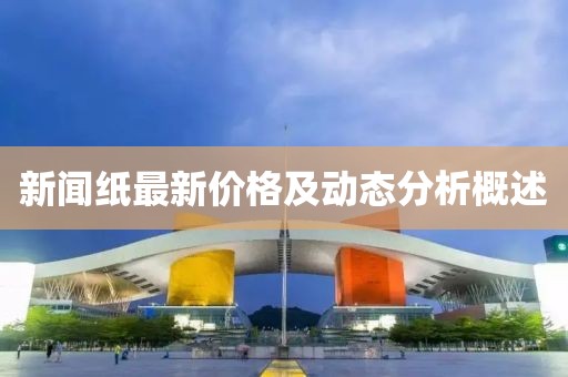 新闻纸最新价格及动态分析概述