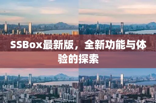 SSBox最新版，全新功能与体验的探索