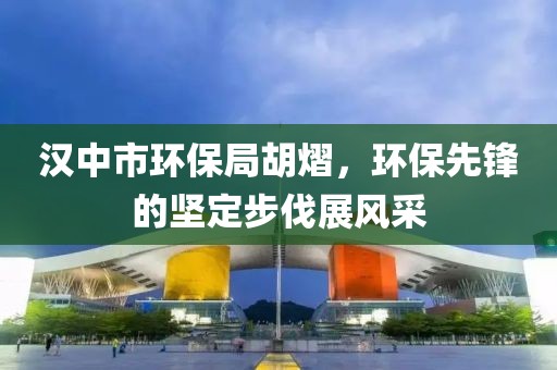 汉中市环保局胡熠，环保先锋的坚定步伐展风采