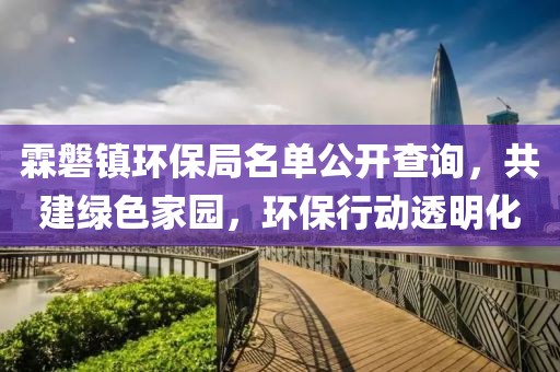 霖磐镇环保局名单公开查询，共建绿色家园，环保行动透明化