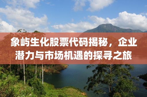 象屿生化股票代码揭秘，企业潜力与市场机遇的探寻之旅